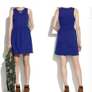 Madewell Womens Dress Royal Blue Sleeveless Top Size S